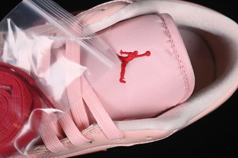 All categories Air Jordan Jordan series basketball shoes Air Jordan 1 Low Air Jordan 1 Low AJ1 Joe 1 Valentine's Day Jelly Pink Low-top cultural basketball shoes HF3174-600